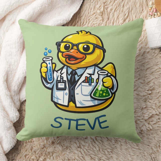 Almofada Cientista Pato de Borracha (Cobertor)