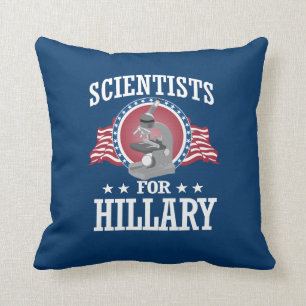 ALMOFADA CIENTISTAS PARA HILLARY