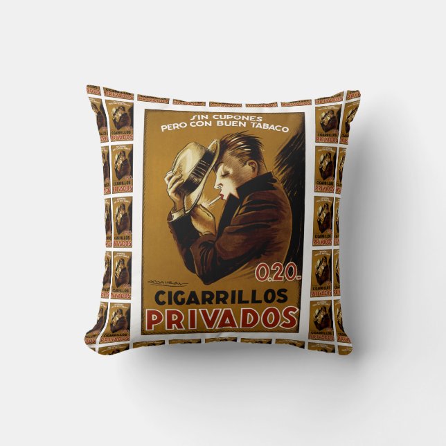 Almofada Cigarrilha Privados (Frente)