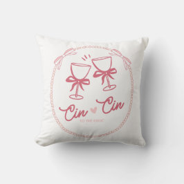 Almofada Cin Cin à Noiva Design | Champanhe Pérola