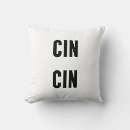 Almofada Cin Cin Typography