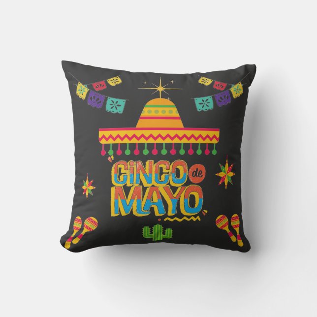 Almofada Cinco De Mayo (Frente)