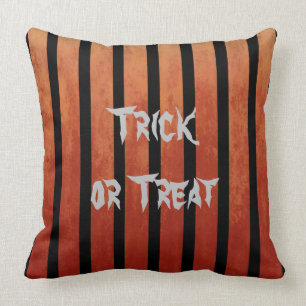 Almofada Cintura de inverno - Preto e Laranja