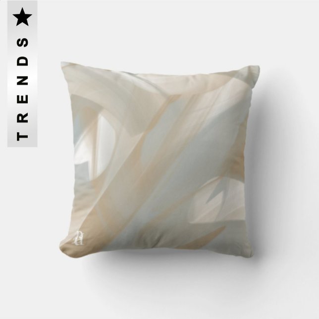 Almofada Cinza/Abstrato Interior Trend Sandy Tornado (Criador carregado)