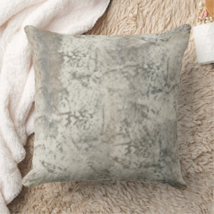 Almofada Cinza Anterior e Perturbada Decor Doméstico Russo