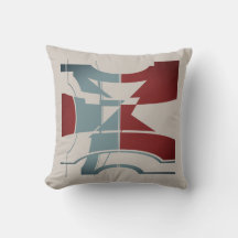 Cinza Azul-Chata Curvada Design Geométrica