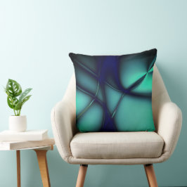 Almofada Cinza de menta queimada sob linhas brilhantes pare