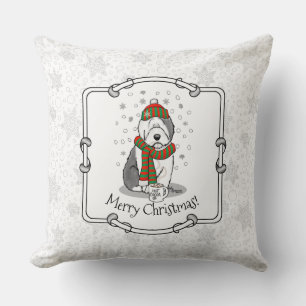 Almofada Cinza de Ovelha Inglesa de inverno 1 Cueca