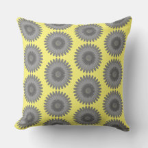 cinza e impressão amarela,