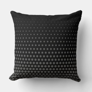 Almofada Cinza Techno Dots Modern Black