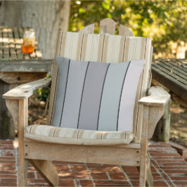 Almofada Cinza Verde Com Faixa Preta Em Papel De Aquarela