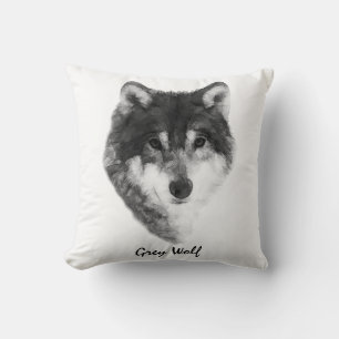 Almofada Cinza Wolf atordoante