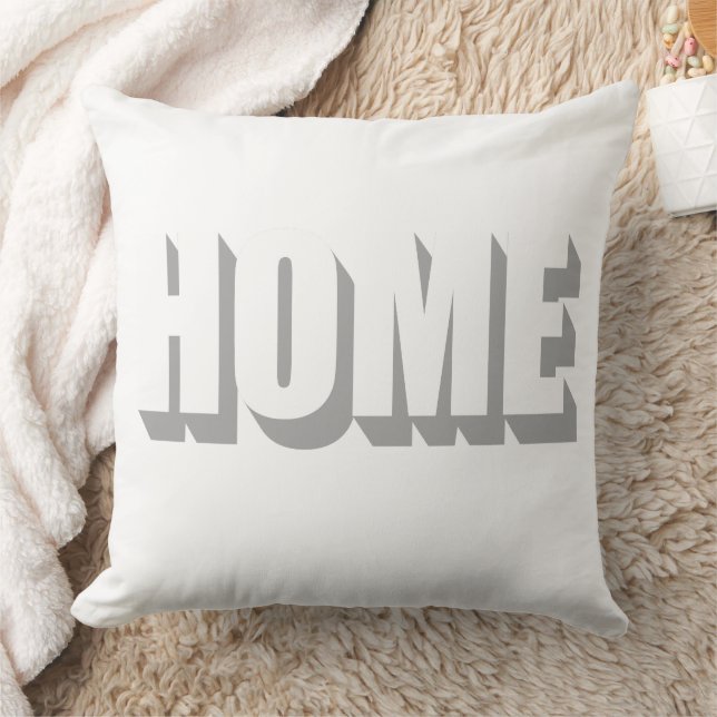 Almofada Cinzas brancas modernas e simples, de uso doméstic (Cobertor)
