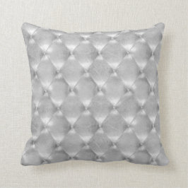 Almofada Cinzas De Prata De Luxo Com Glama Opulente De Cour