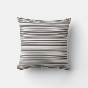 Almofada Cinzas e Padrão Simples Moderno Branco