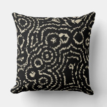 Círculos de Taupe Pretos e Vintage