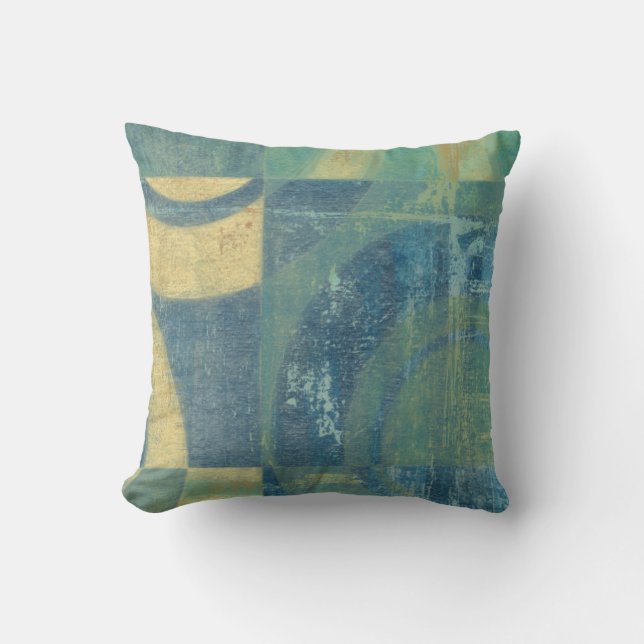 Almofada Círculos e painéis multicoloridos (Frente)