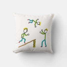Almofada Circus Stickmen Acrobats