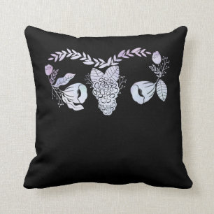 Almofada Cirurgia Uterus Mulher Histerectomia Floral Fica B
