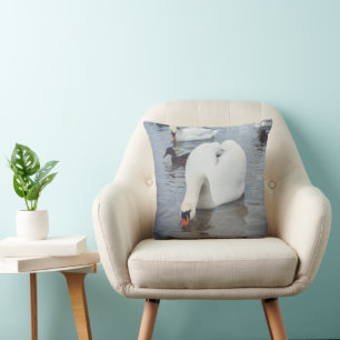 Almofada Cisne branco