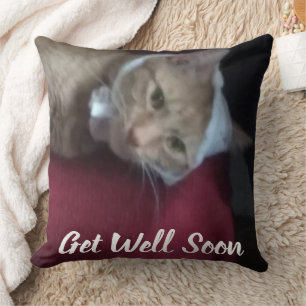 Almofada Citação de Gato de Recuperação Humor Foto