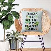 Citação de Jardinagem de Plantas Caseiras em Aquar