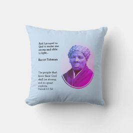 Almofada Citação do Modern HARRIET TUBMAN