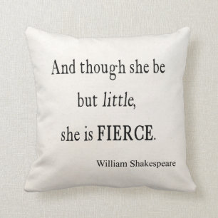 Almofada Citações de Shakespeare seja citações pequenas