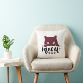 Almofada Citações Engraçadas de Gatos