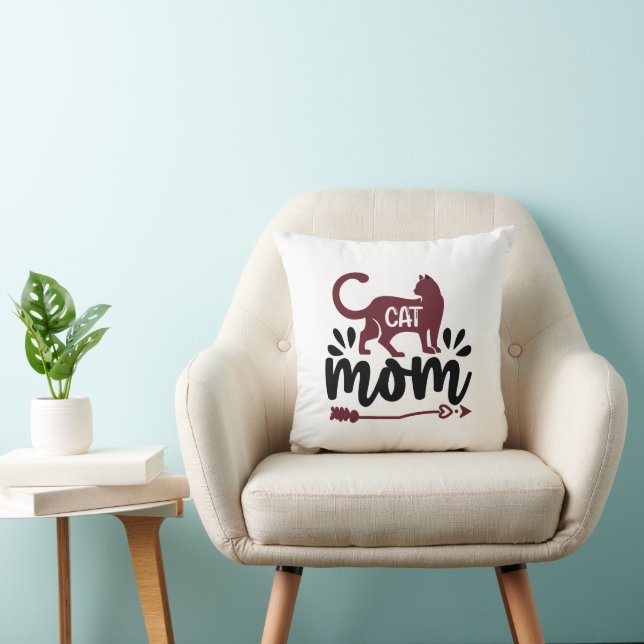 Almofada Citações engraçadas de gatos (Cadeira)