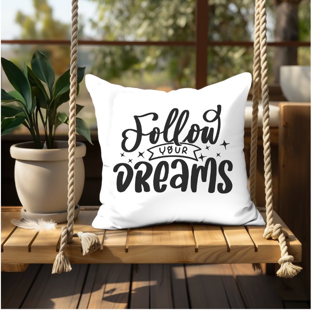 Almofada Citações motivacionais motivacionais do host airbn (Criador carregado)