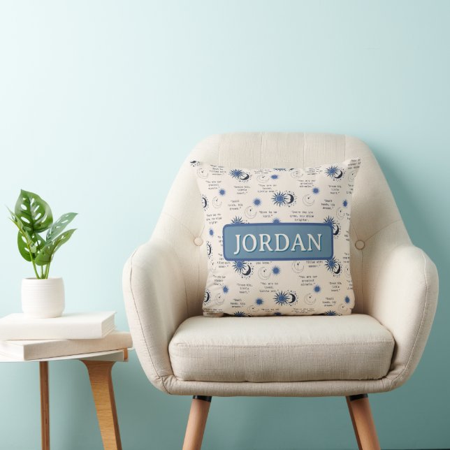 Almofada citas inspiradoras para um bebê (Cadeira)