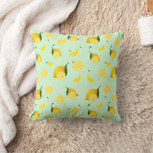 Almofada Citrino tropical SUMMER Laranja limão fina