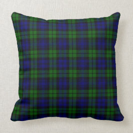 Almofada Clã de Campbell do tartan de Blackwatch