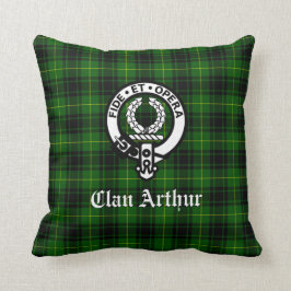 Almofada Clan Arthur / MacArthur Crest & Tartan