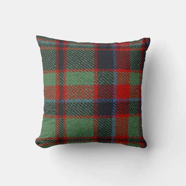 Almofada Clan Buchan Tartan (Frente)