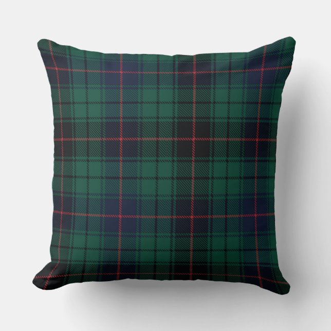 Almofada Clan Davidson Tartan Xadrez (Frente)