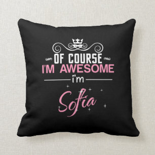Almofada Claro que sou incrível, sou Sofia