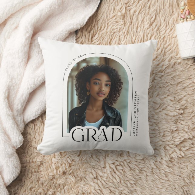Almofada Classe de 2025 de Manutenção da Graduação de Fotos (Cobertor)