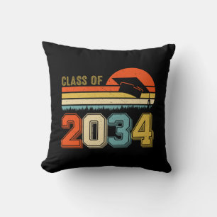 Almofada Classe De 2034 Cresce Com A Vintagem Do Formando P
