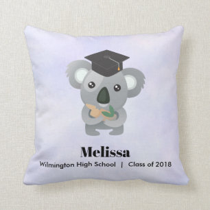 Almofada Classe de Urso Koala 20xx em Boné de formatura