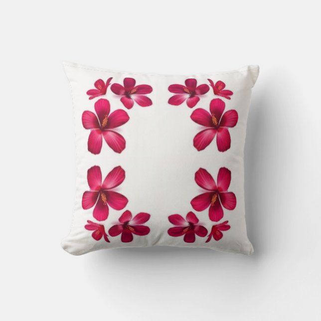 Almofada Clássica com Estilos Florais (Frente)