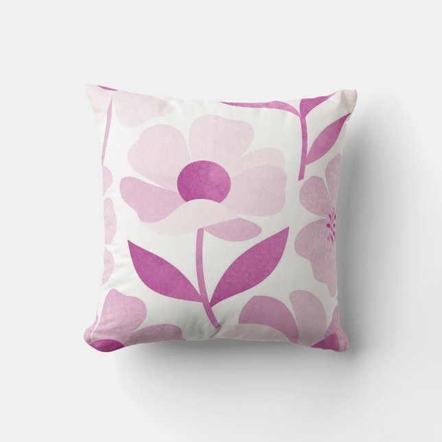 Almofada Clássica com Padrão Floral – Casa Elegant (Frente)