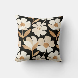 Almofada Clássica com Padrão Floral – Casa Elegant