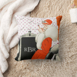 Almofada Clássico Art Deco Parisiense Flapper Fashion Image