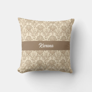 Almofada Clássico Beige Damask