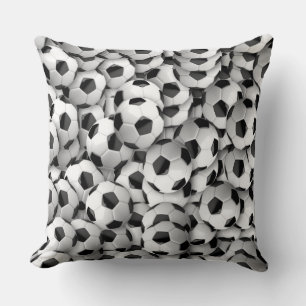Almofada Classifique um travesseiro decorativo/futebol do