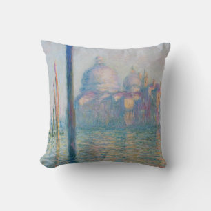 Almofada Claude Monet Grande Canal Veneza Itália Viagem