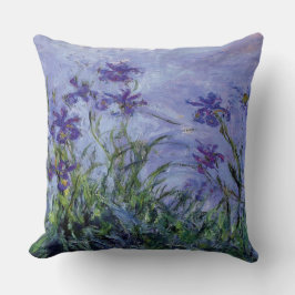 Almofada Claude Monet Lilac Irises
