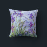 Almofada Claude Monet - Lilac Irises / Iris Mauves<br><div class="desc">Lilac Irises / Iris Mauves - Claude Monet,  1914-1917</div>